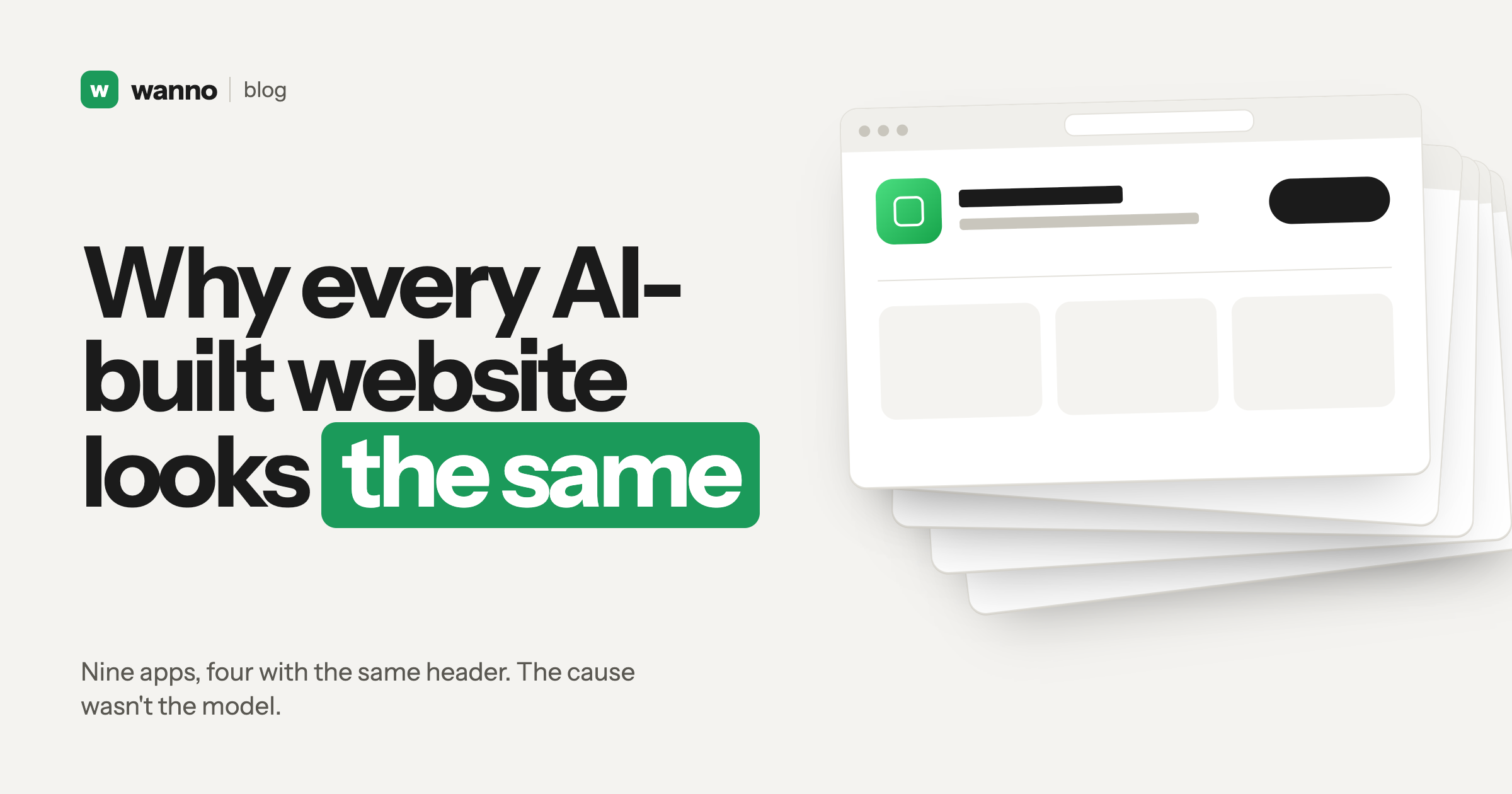 por qué todas las webs hechas con AI se ven iguales